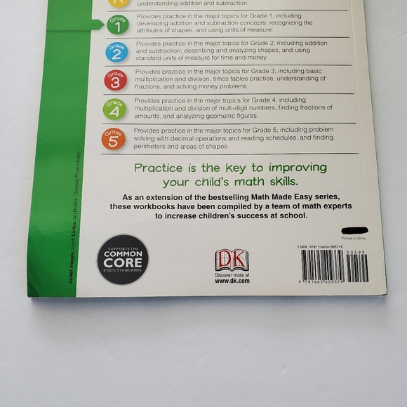 Extra Math Practice Workbook 1st Grade Homeschool, Daycare *READ* - Picture 7 of 8